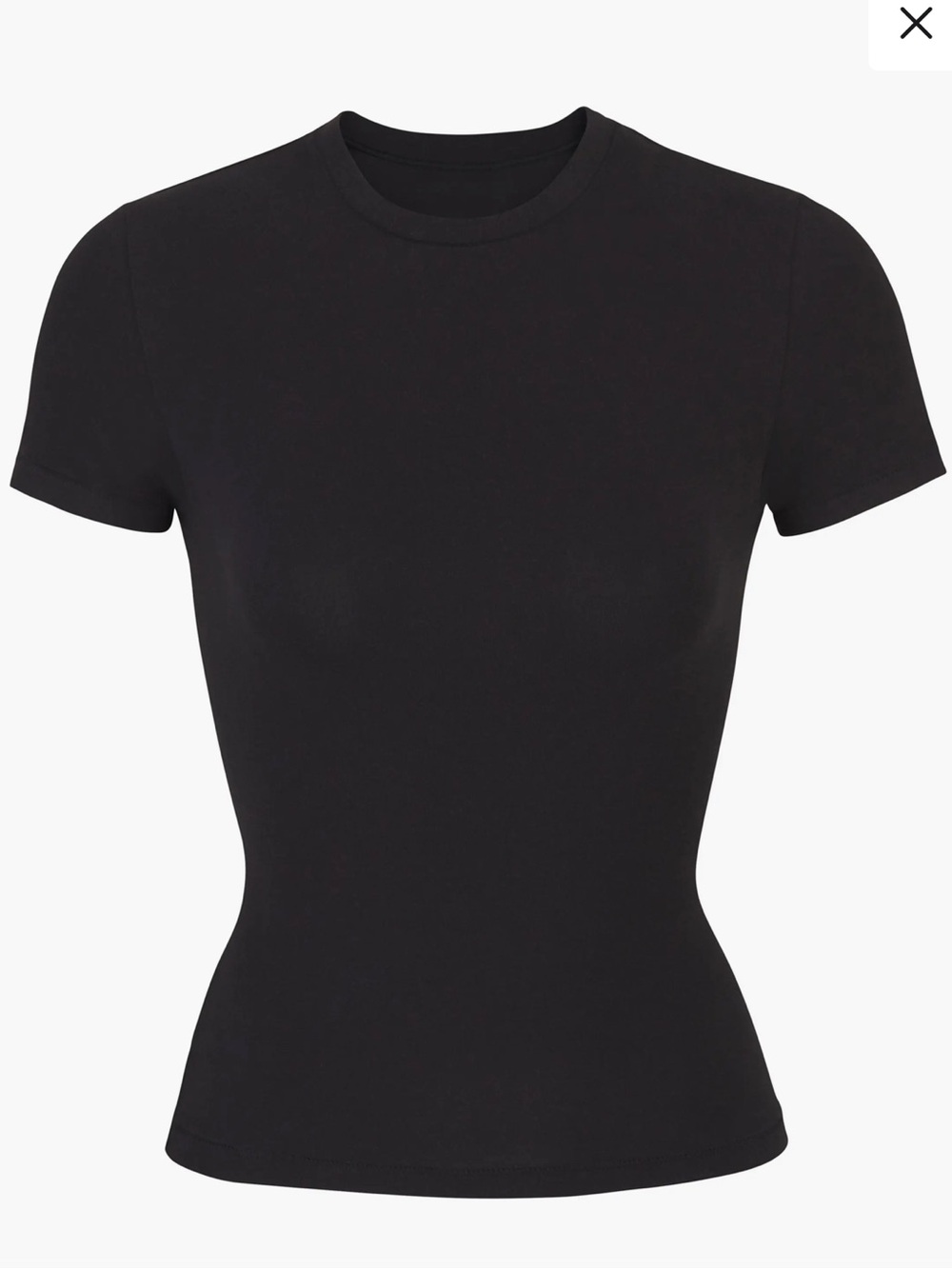 SKIMS Cotton Jersey T-Shirt – Soot